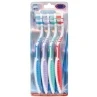 B&M Crystal Adult Toothbrush 4pk