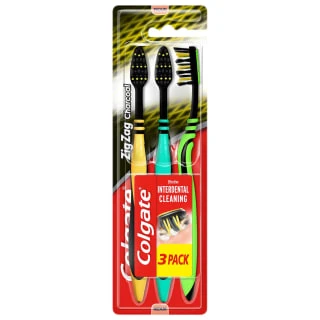 Colgate® Colgate Medium ZigZag Toothbrushes 3pk 1 Colgate® Colgate Medium ZigZag Toothbrushes 3pk