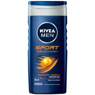 Nivea Men Sport Shower Gel 250ml 1 Nivea Men Sport Shower Gel 250ml