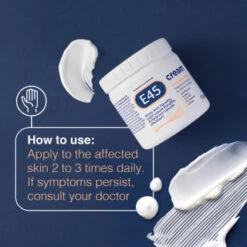 E45 Dermatological Cream 125g -BM Skincare Store 359821 e45 cream dry skin 125g 3