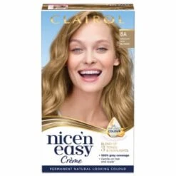 Clairol Nice'n Easy Creme Permanent Hair Dye - 8A Medium Ash Blonde
