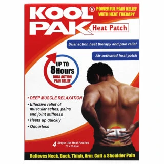 B&M Koolpak Instant Heat Patch 4pk 1 B&M Koolpak Instant Heat Patch 4pk