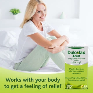 B&M Dulcolax Adult 5mg Gastro-Resistant Tablets 20pk 5 B&M Dulcolax Adult 5mg Gastro-Resistant Tablets 20pk - Image 5