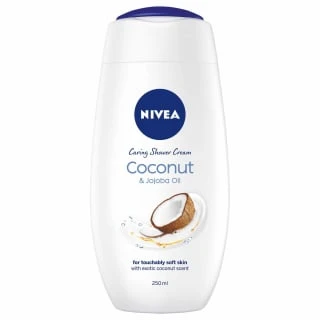 Nivea Shower Cream 250ml - Coconut & Jojoba Oil 1 Nivea Shower Cream 250ml - Coconut & Jojoba Oil
