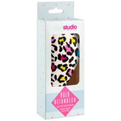 Style Studio Detangling Hair Brush - Leopard Print -BM Skincare Store 372073 print detangle hair brush leopard