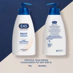 E45 Daily Lotion Skincare 400ml -BM Skincare Store 377296 e45 daily lotion 400ml1