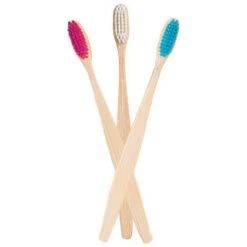 B&M Bamboo Toothbrushes 3pk