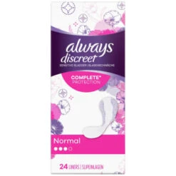 Always® Always Discreet Liners 24pk - Normal
