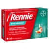 Rennie Spearmint Heartburn & Indigestion Relief Chewable Tablets 36pk