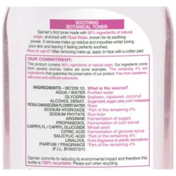 Garnier SkinActive Botanical Toner With Rose Water 200ml -BM Skincare Store 382686 garnier skinactive toner with rose water 200ml 3