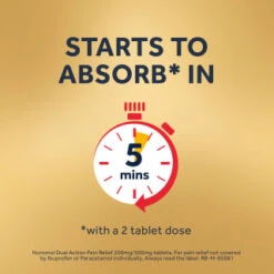 Nuromol Dual Action Pain Relief 200mg/500mg Tablets 6pk 13 Nuromol Dual Action Pain Relief 200mg/500mg Tablets 6pk -BM Skincare Store 388294 nuromol ibuprofen and paracetamol 6s 6