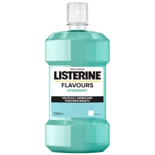 Listerine Flavours Mouthwash 500ml - Spearmint 1 Listerine Flavours Mouthwash 500ml - Spearmint