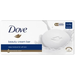 Dove Beauty Cream Bar 6 X 90g 1 Dove Beauty Cream Bar 6 X 90g