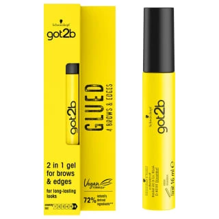 Schwarzkopf Got2b 2-in-1 Brows & Edges Gel 1 Schwarzkopf Got2b 2-in-1 Brows & Edges Gel