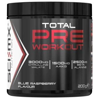Sci-Mx Total Pre-Workout Formula 200g - Blue Raspberry 1 Sci-Mx Total Pre-Workout Formula 200g - Blue Raspberry