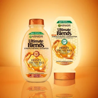 Garnier Ultimate Blends Shampoo 400ml - Honey Treasures 3 Garnier Ultimate Blends Shampoo 400ml - Honey Treasures - Image 3
