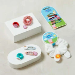 Peppa Pig Scrunchie - Pink -BM Skincare Store 396081 396116 396124396127 396128 396128 peppa pig hair accessories 2