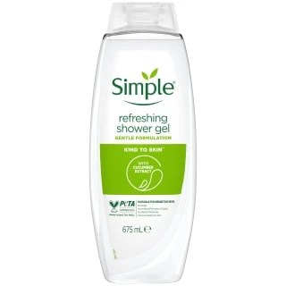 Simple Shower Gel 675ml 1 Simple Shower Gel 675ml